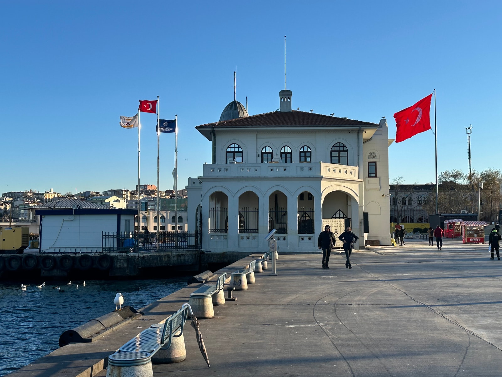 Ferry terminal (paid by credit card)